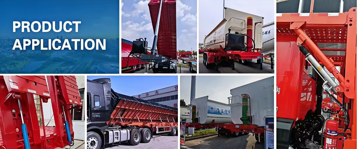 High Quality 50 Tonnes Capacity Hydraulic Cylinder Small Double Action for Tractor Combine Piston Gear Structure Motor Core