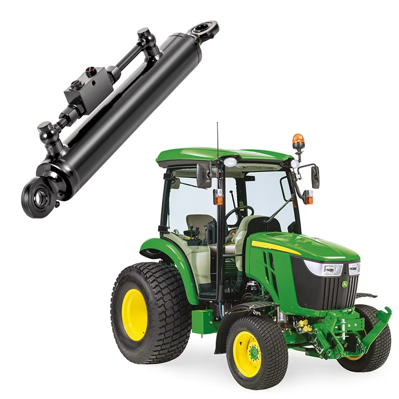Custom Flanged Double-Acting Piston Cylinders for Small to Medium-Sized Mechanical Equipment Hydraulic Cylinders
