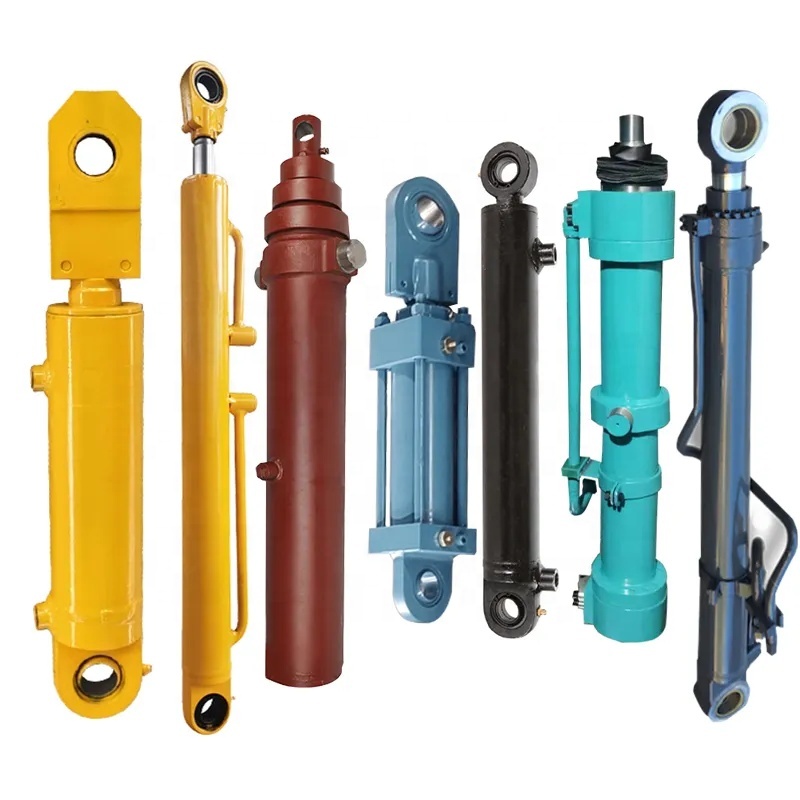Double Acting Hydraulic Cylinder Cross Tube Hydraulic Cylinder Bore Various Stroke Universal Hydraulic Cylinders
